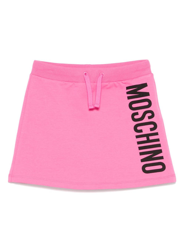 Mini skirt with print
