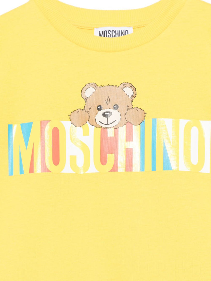 Teddy Bear-motif T-shirt