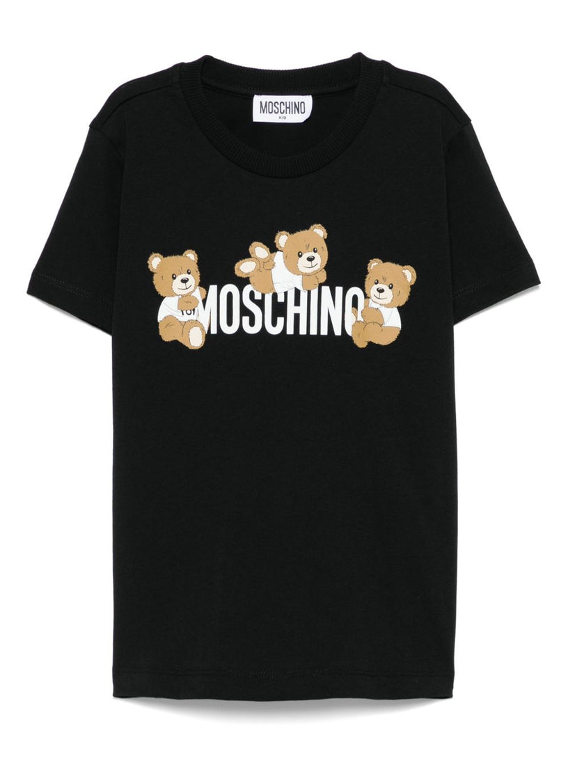 Teddy Bear-motif T-shirt
