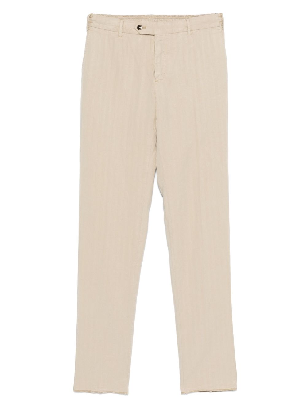 Cotton and linen trousers
