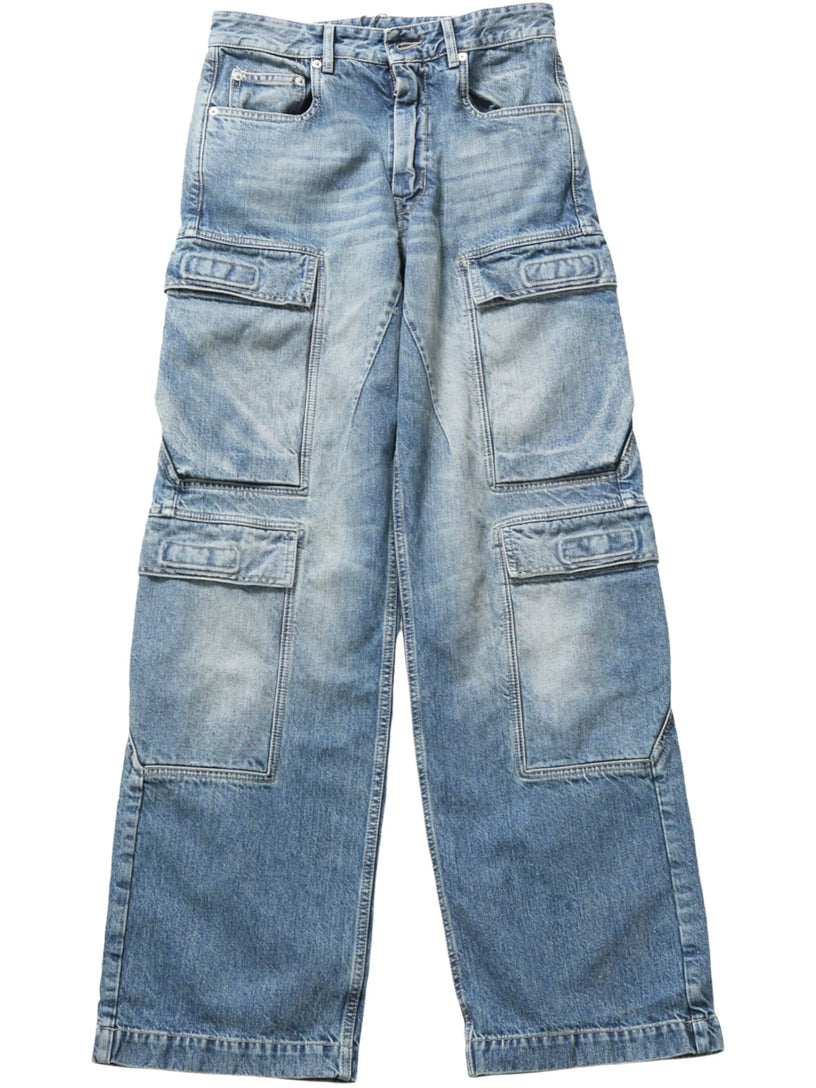 Double cargo jeans
