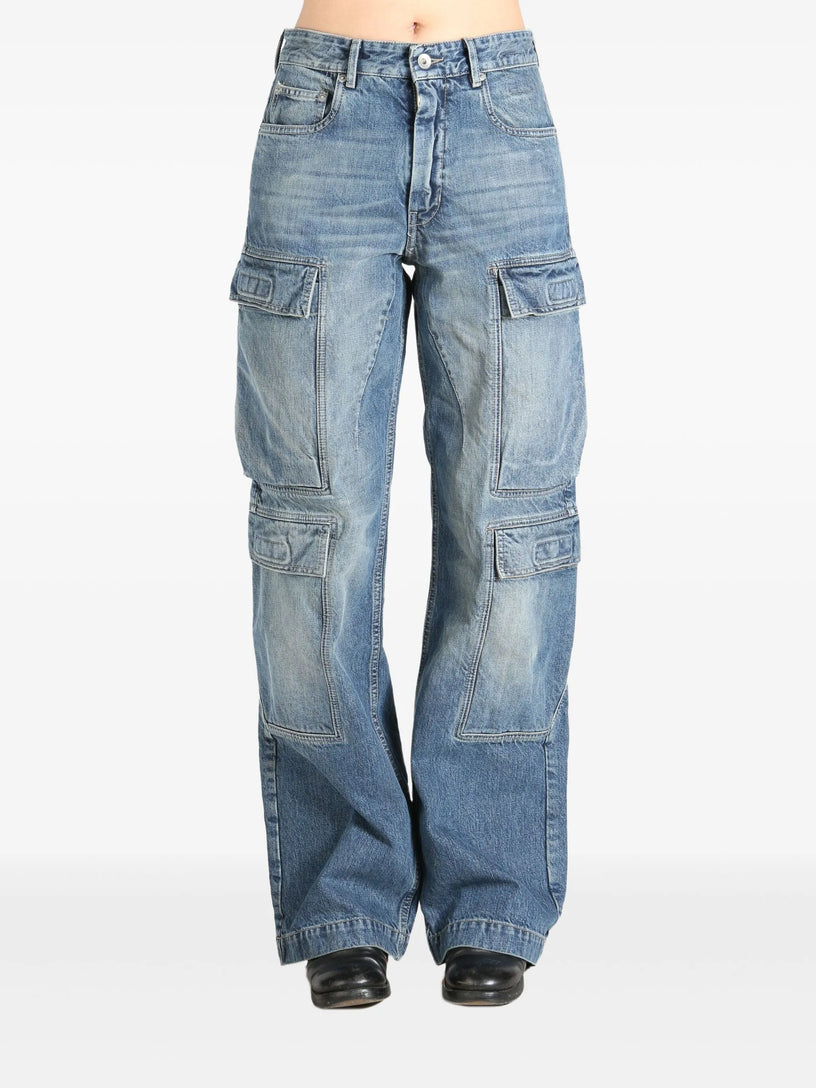 Double cargo jeans