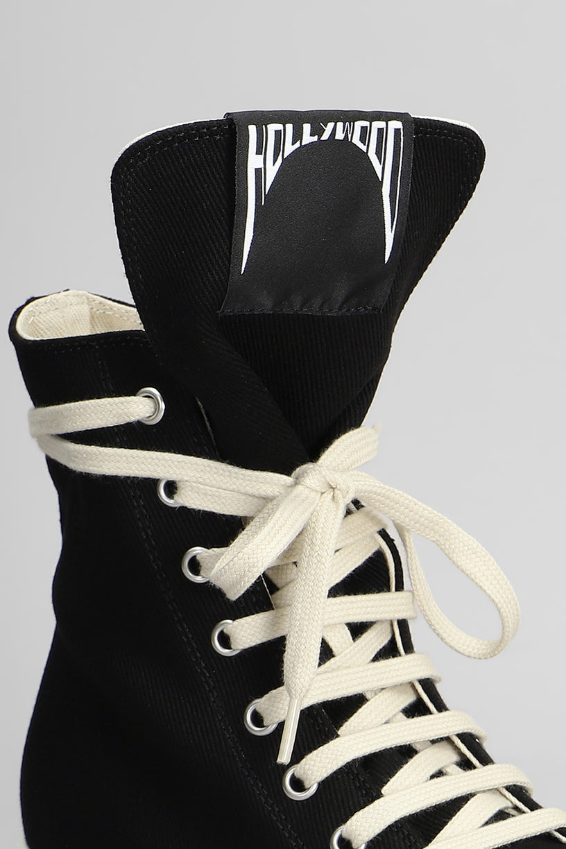 Hollywood high-top sneakers