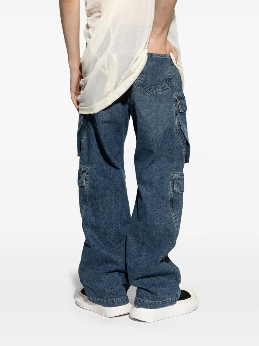 Double cargo jeans