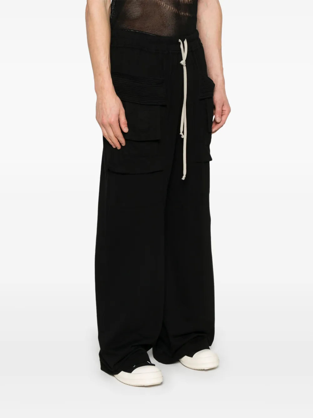 Creatch wide cargo drawstring
