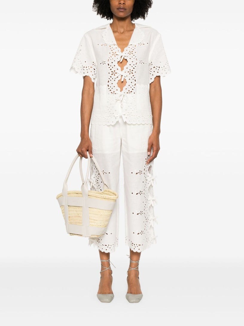 Embroidered Trousers