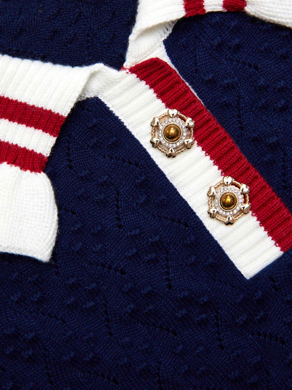 Textured knit cardigan