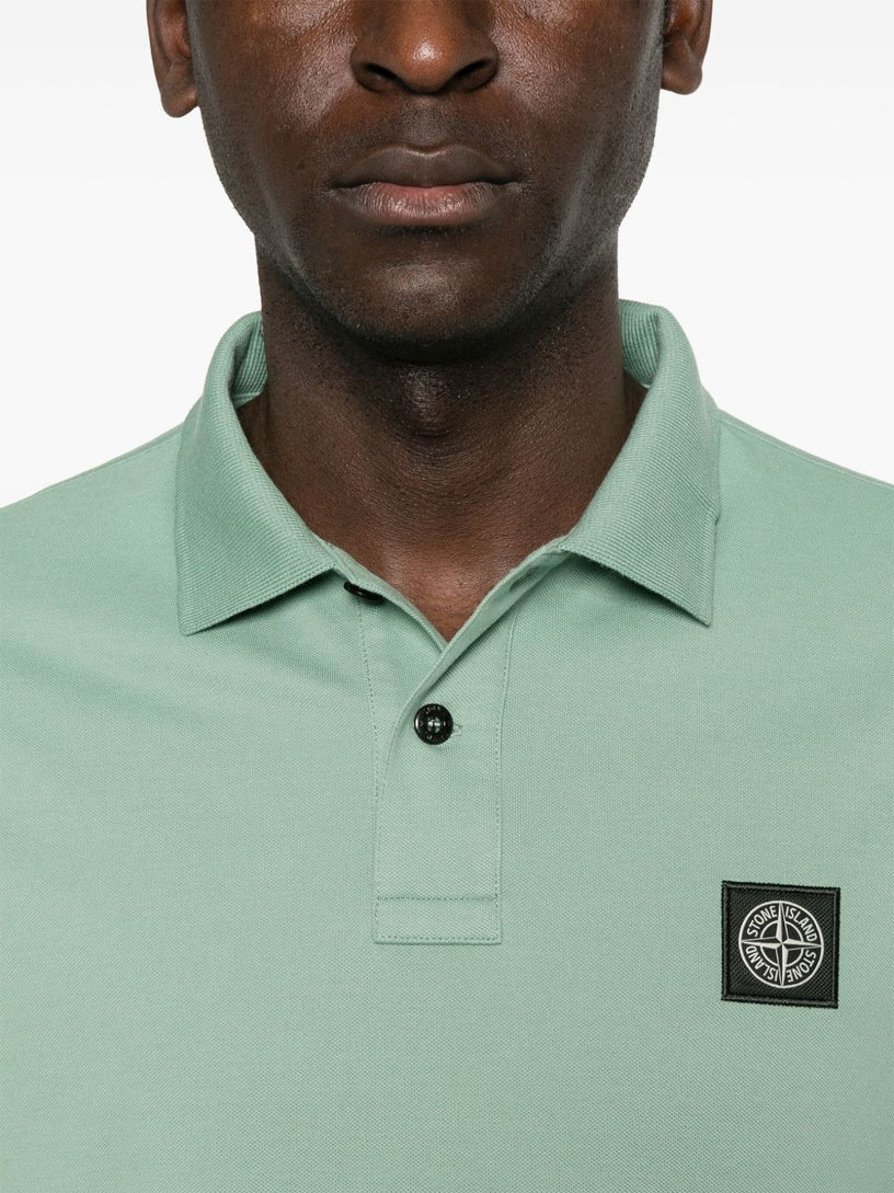 2SCS17 Stretch organic cotton piqué polo