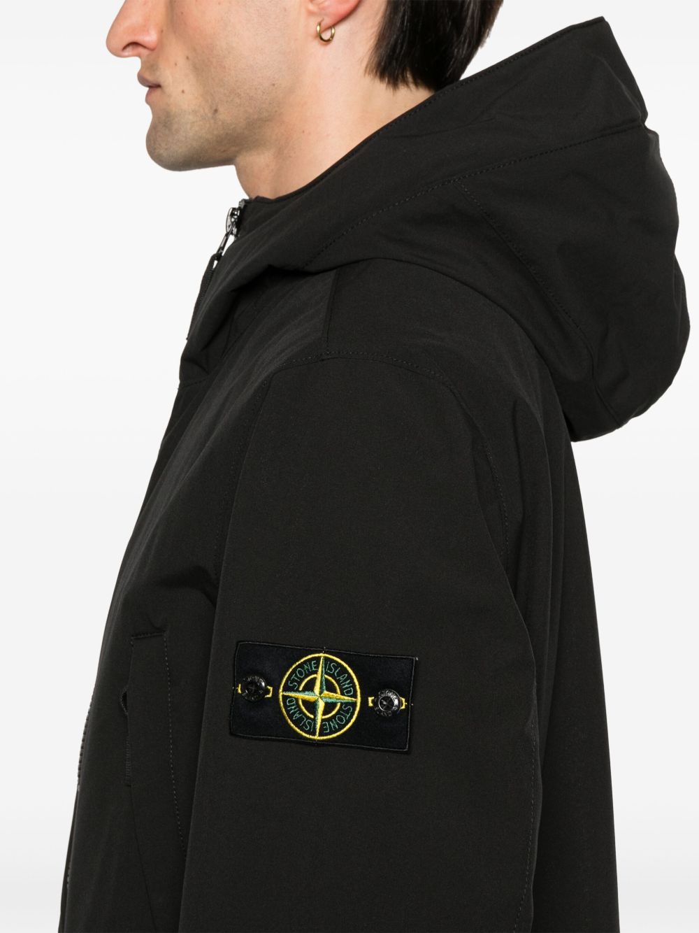 Padded parka 7100001 resistant to water and wind