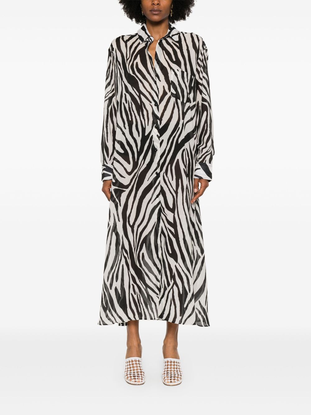 Whitelotus Shirt Dress