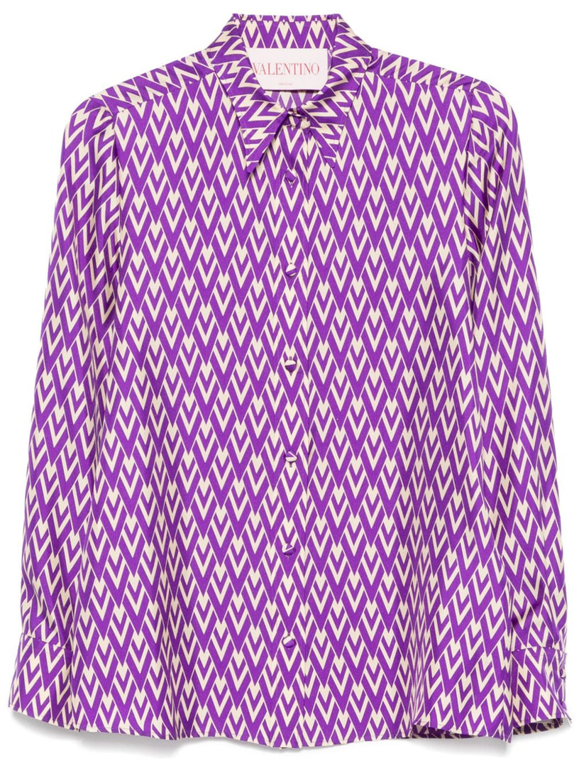 Shirt in Twill Toute la V