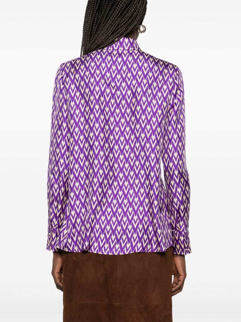 Shirt in Twill Toute la V