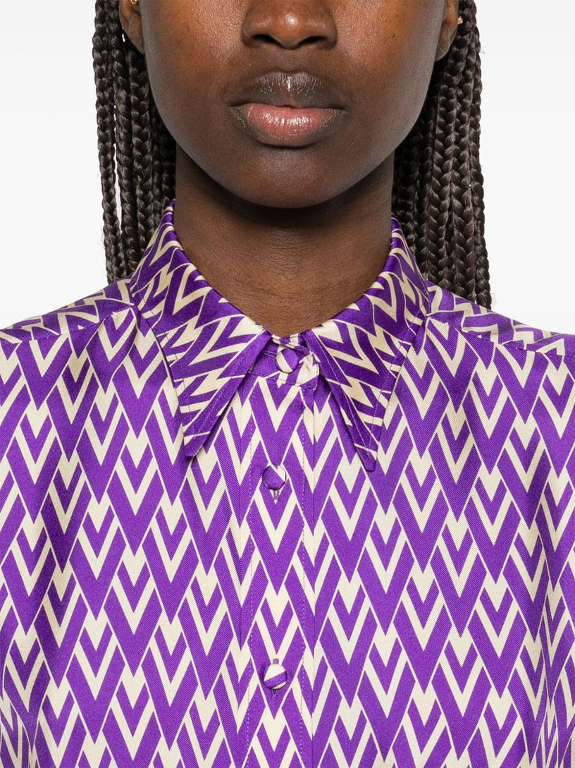 Shirt in Twill Toute la V