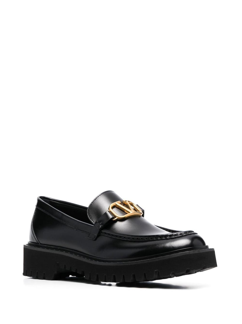VLogo Signature Calfskin Moccasin