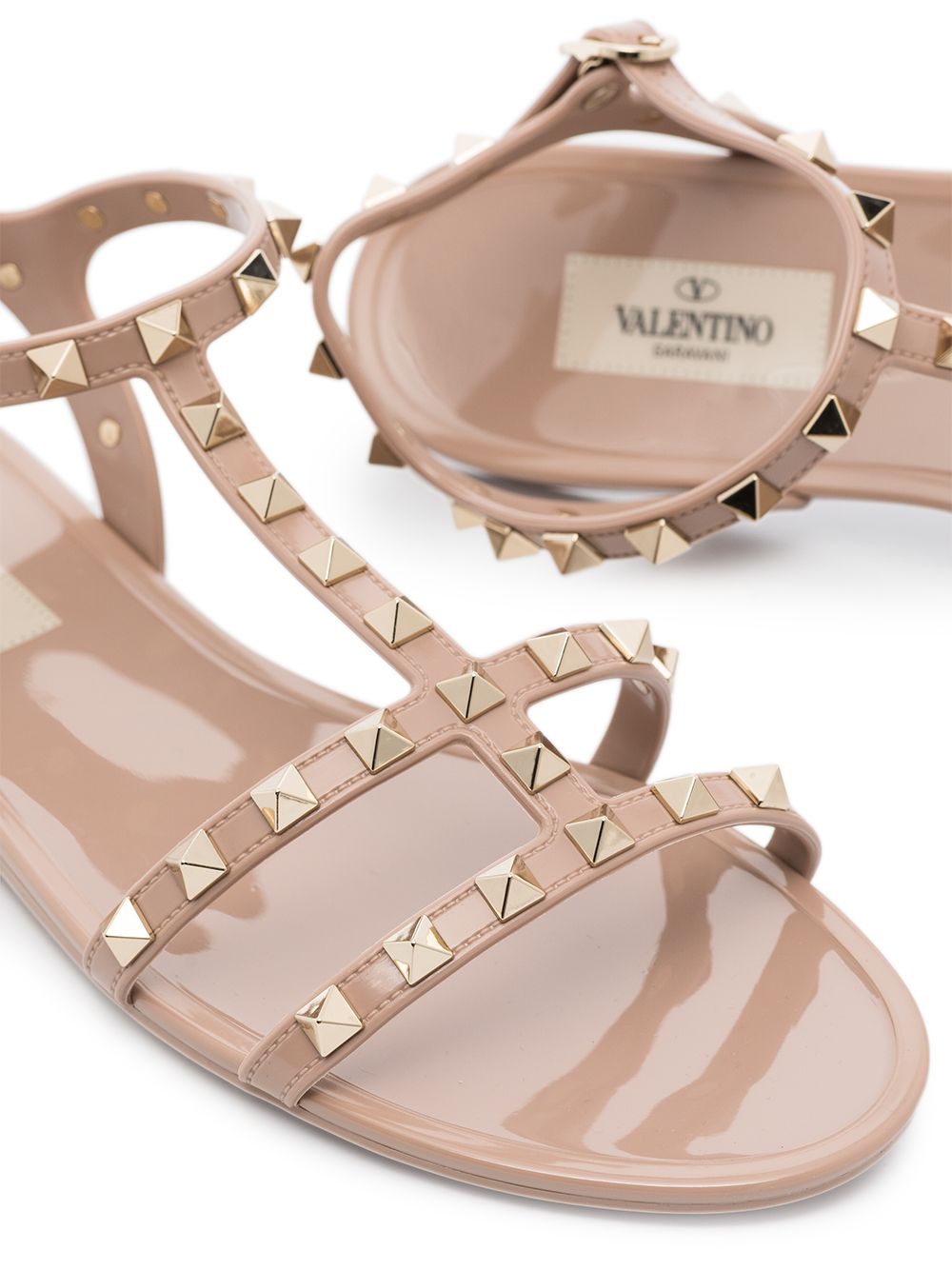 Rockstud rubber sandals