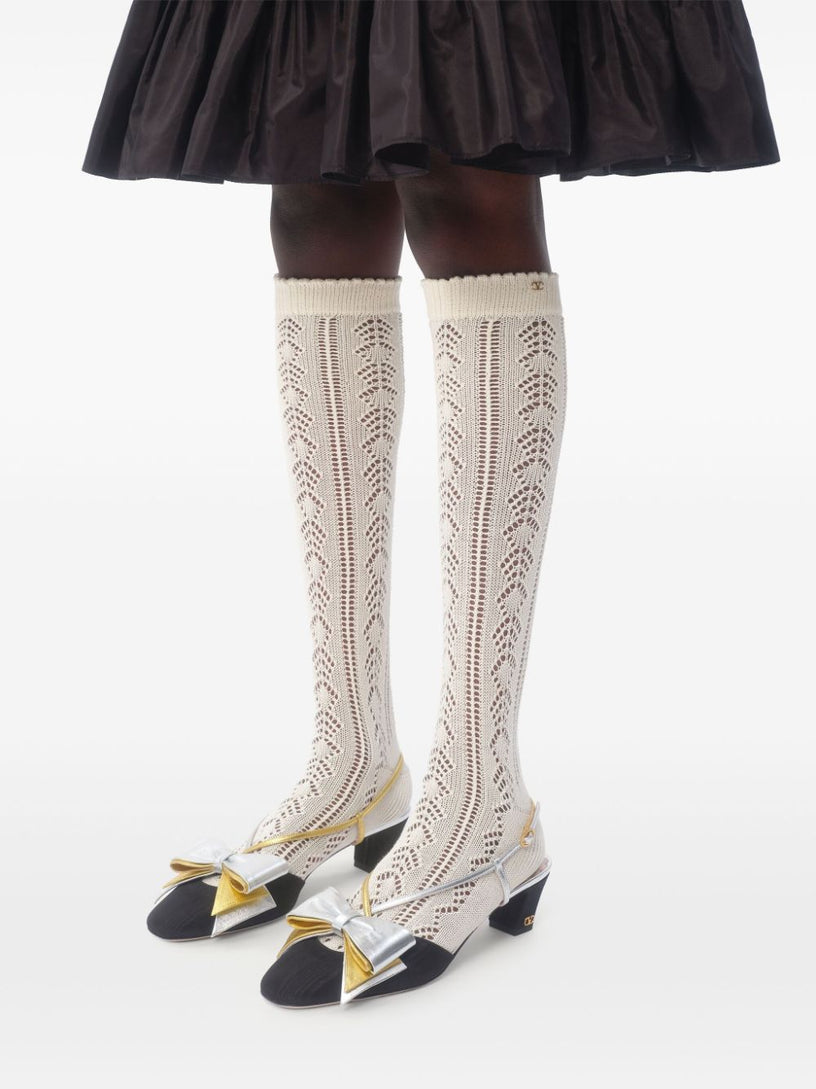 Bowow slingback pumps