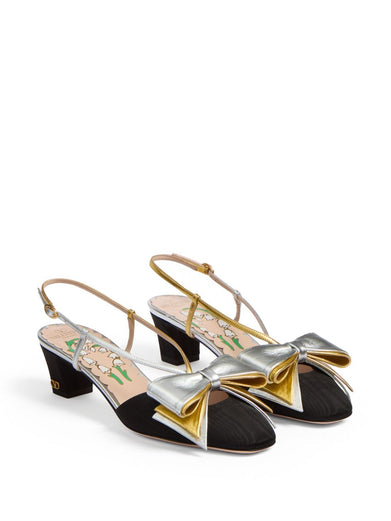Bowow slingback pumps