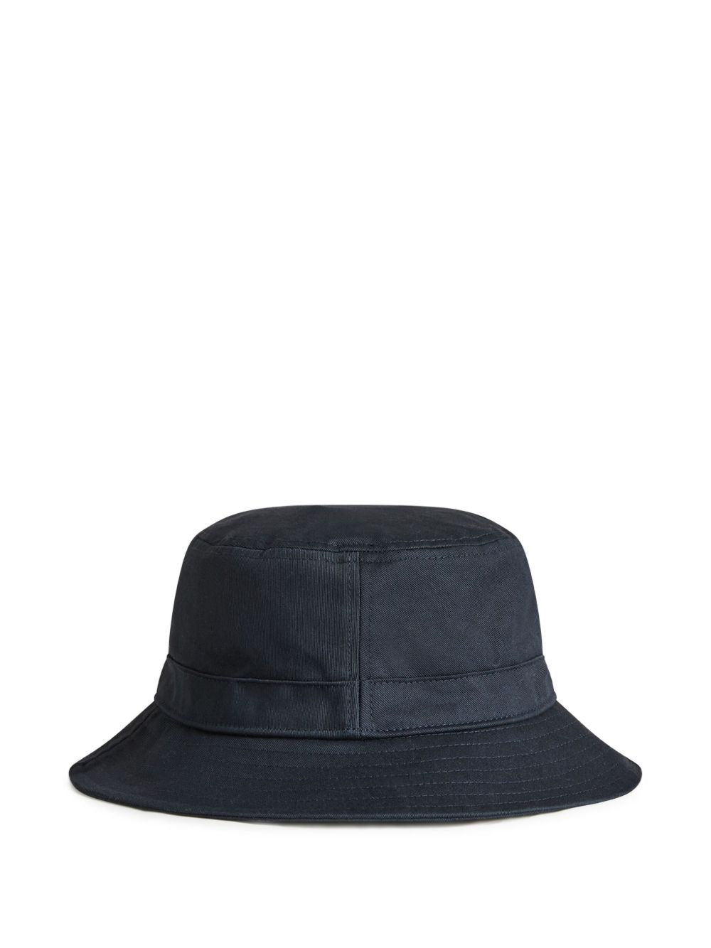 Cotton twill hat with embroidered logo