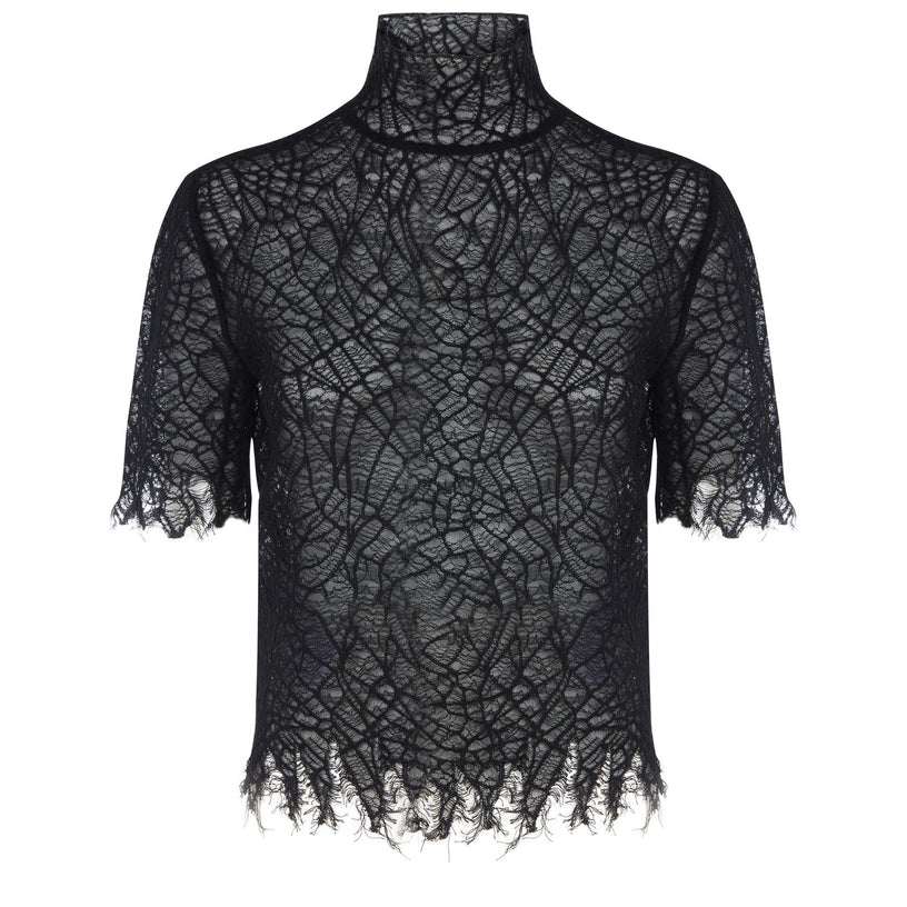 Spider Web Lace Top