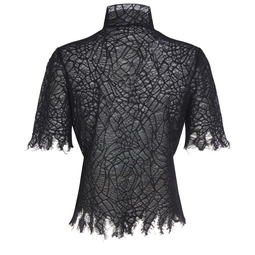 Spider Web Lace Top