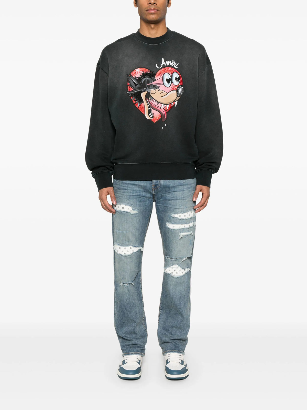 Hopeless romantic os crew sweatshirt