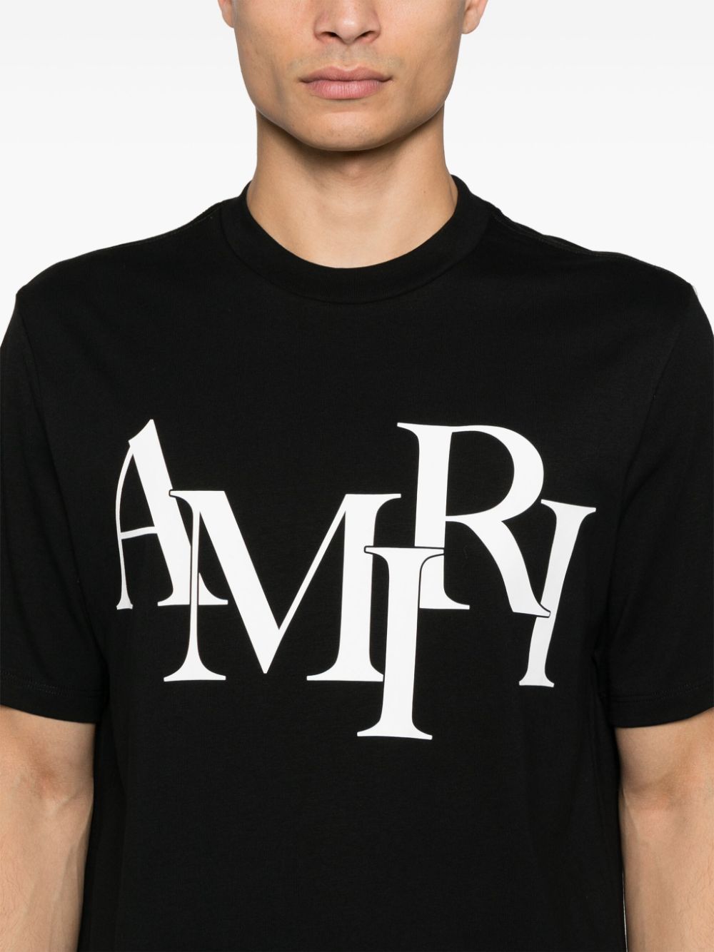 Amiri Staggered t-shirt AMIRI Nero | Grifo210