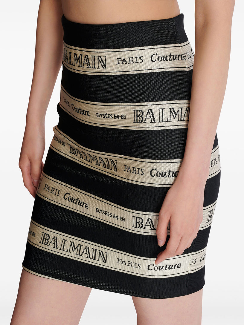 Jacquard skirt