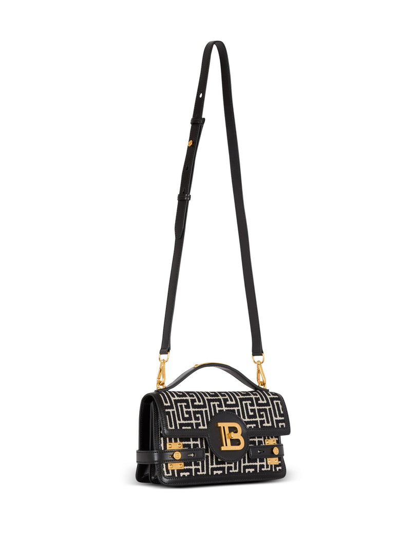 B-buzz 24 shoulder bag in jacquard canvas