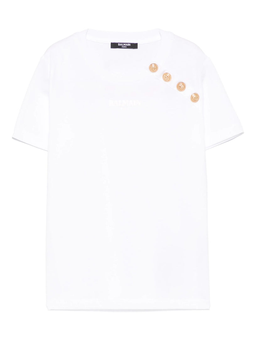 T-shirt with buttons