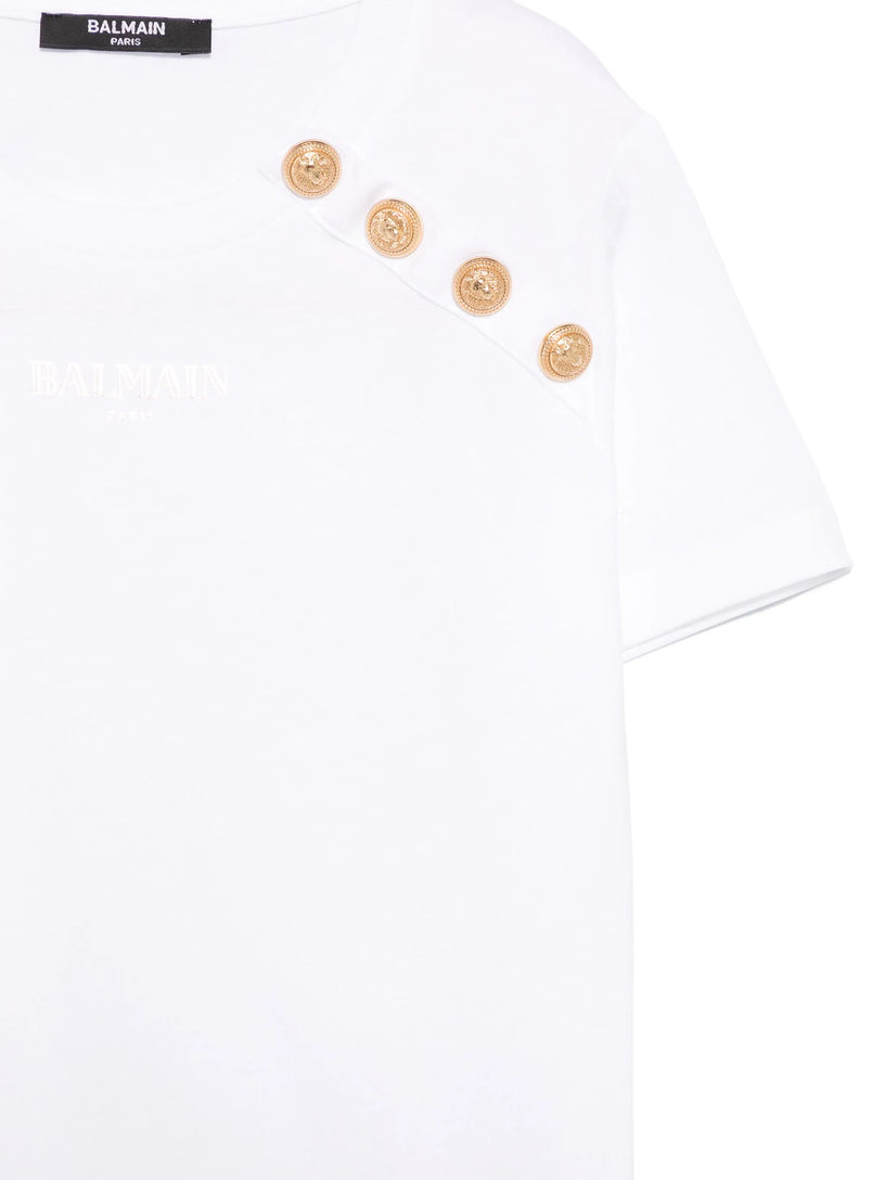 T-shirt with buttons