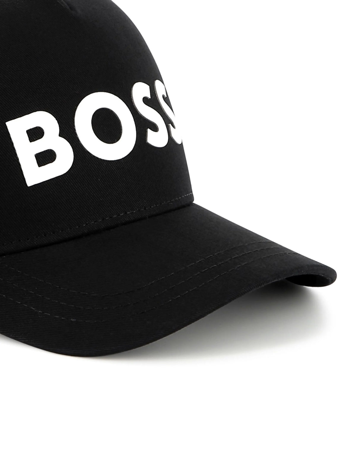 Cotton twill hat with logo patch