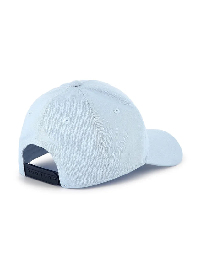 Cotton twill hat with logo patch