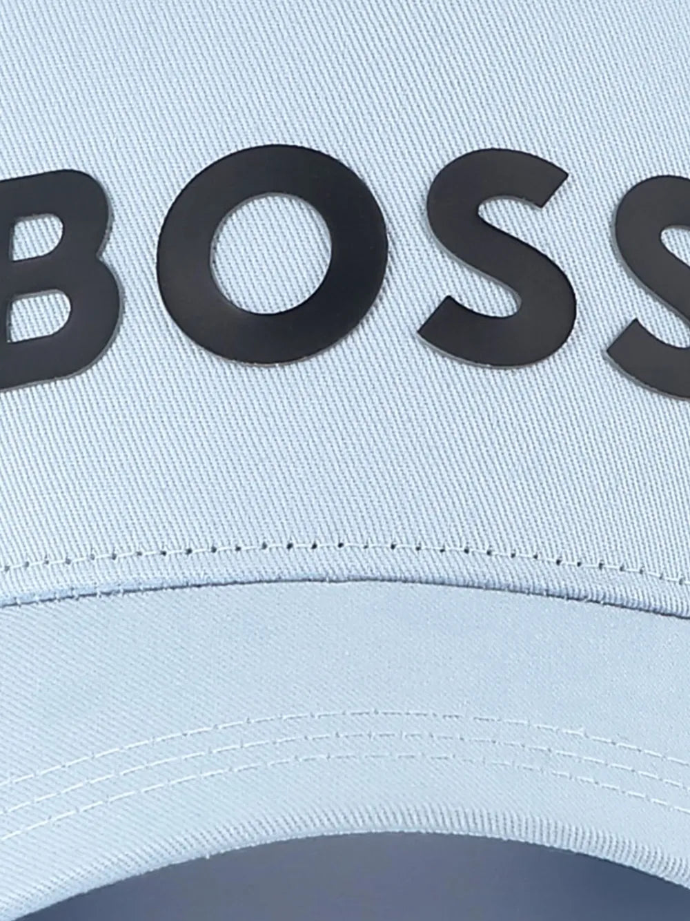 Cotton twill hat with logo patch