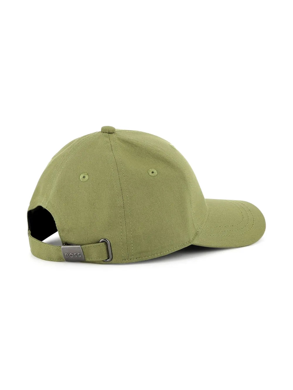 Cotton twill hat with logo patch