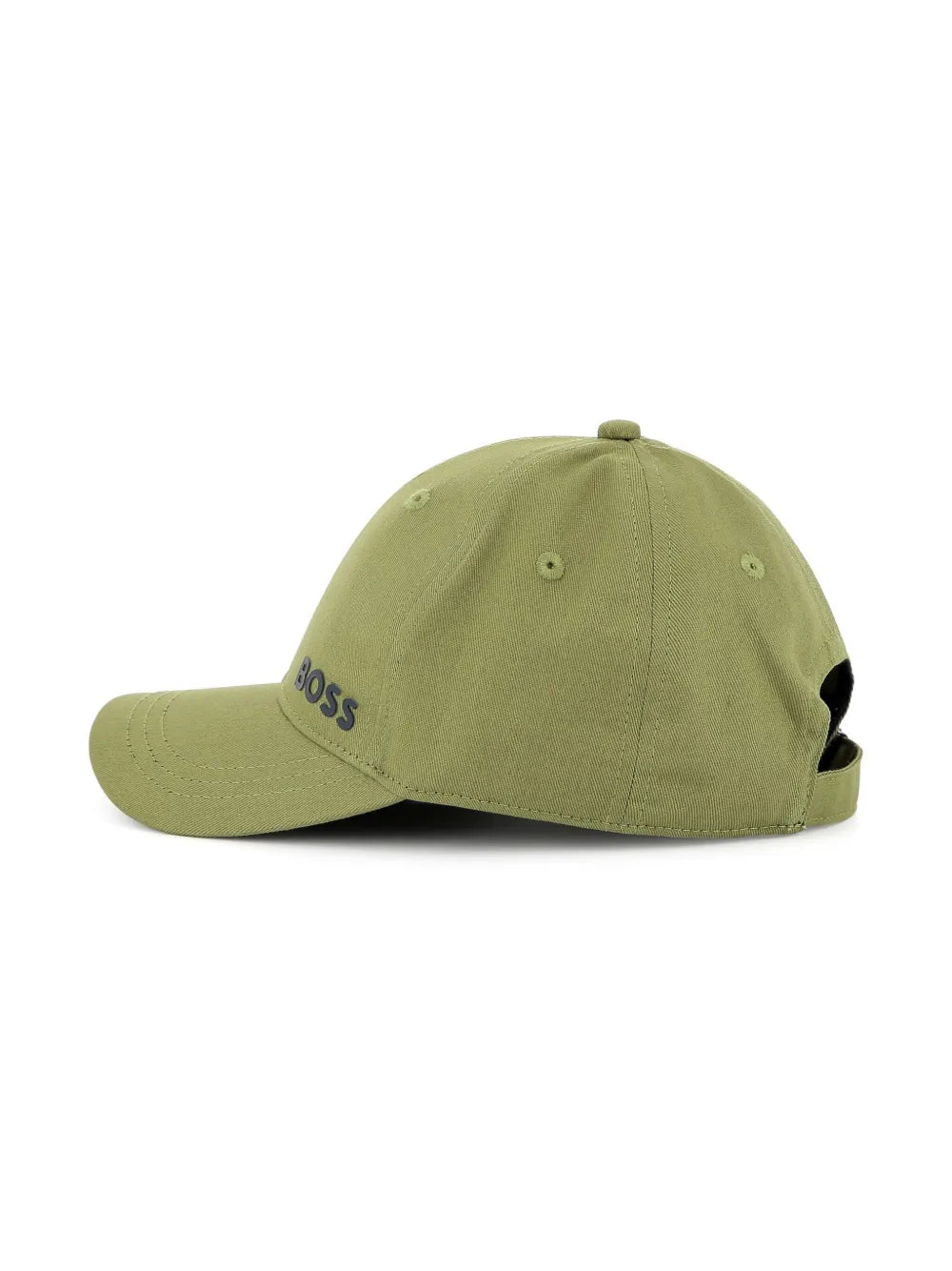 Cotton twill hat with logo patch