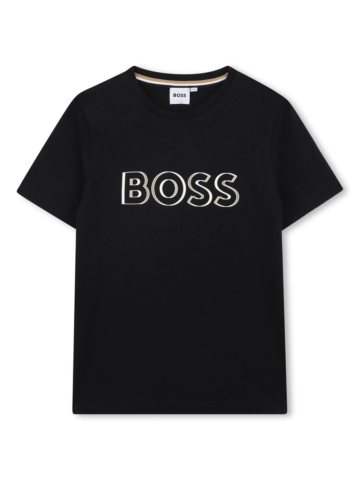 Jersey T-shirt with printed logo