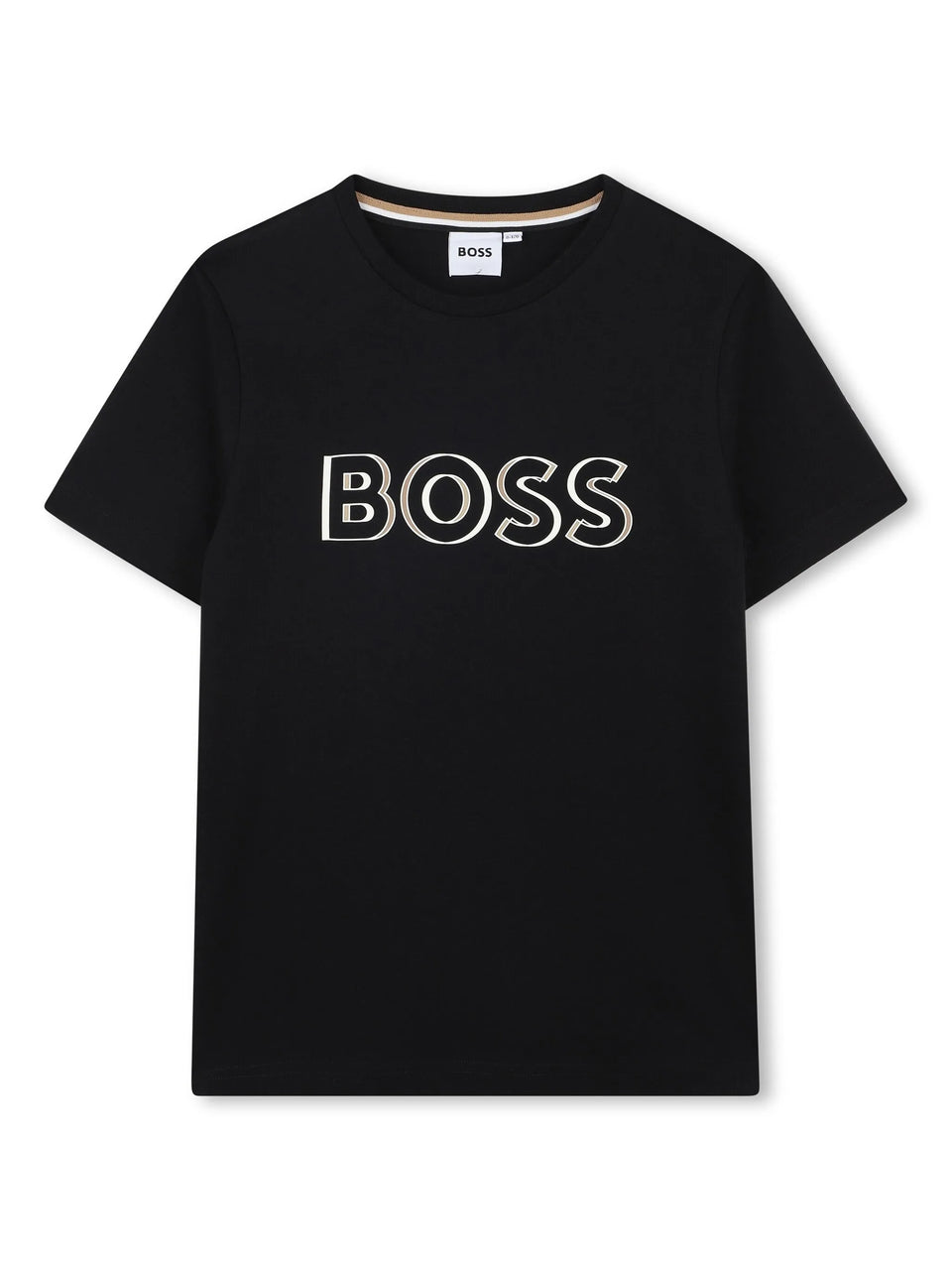 Jersey T-shirt with printed logo
