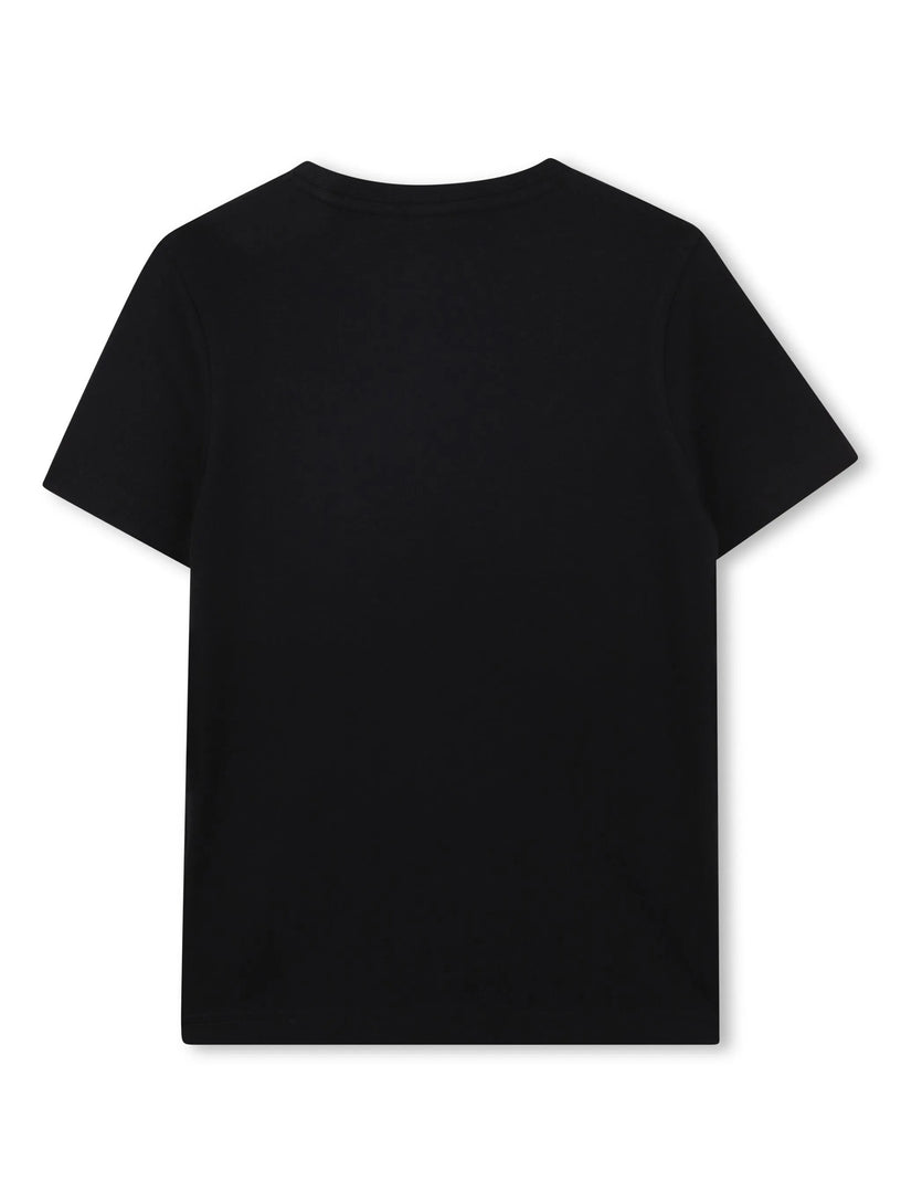 Jersey T-shirt with printed logo