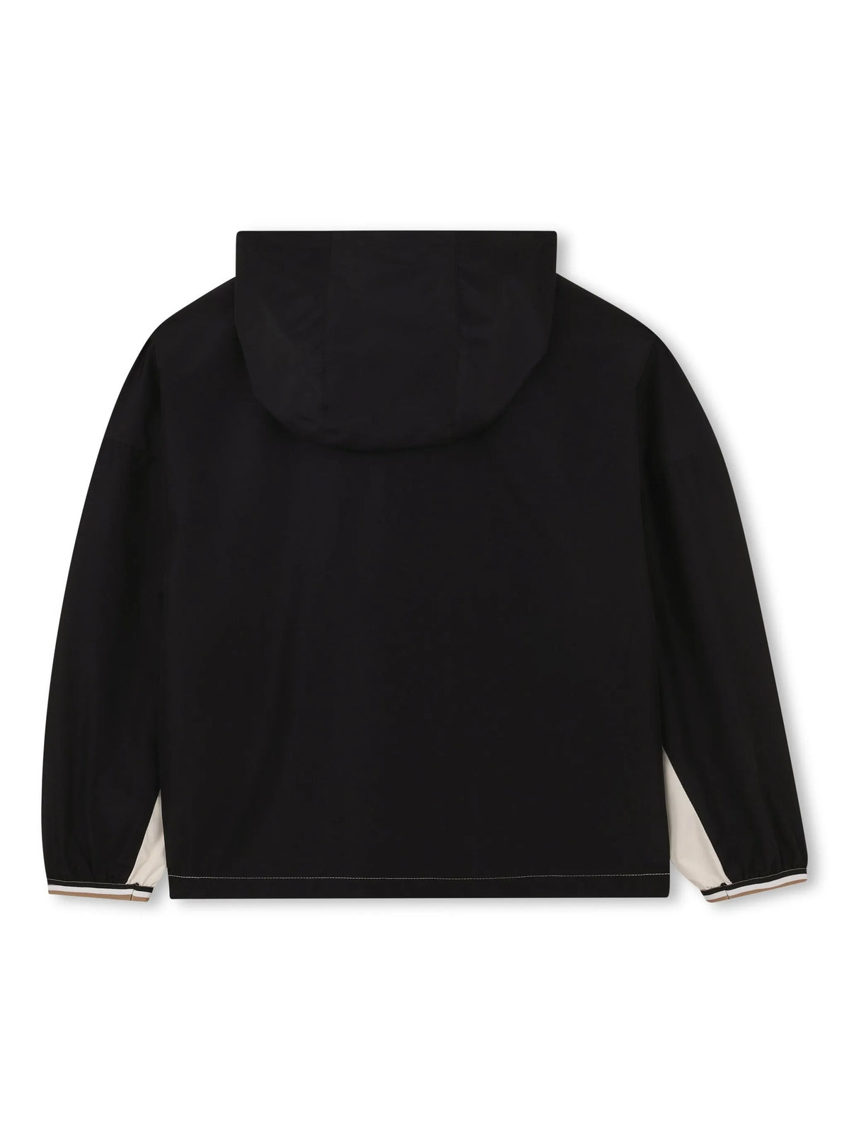 Jacket with color-block design