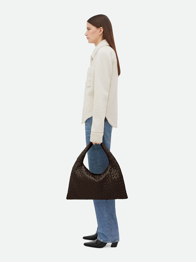 Hop leather shoulder bag