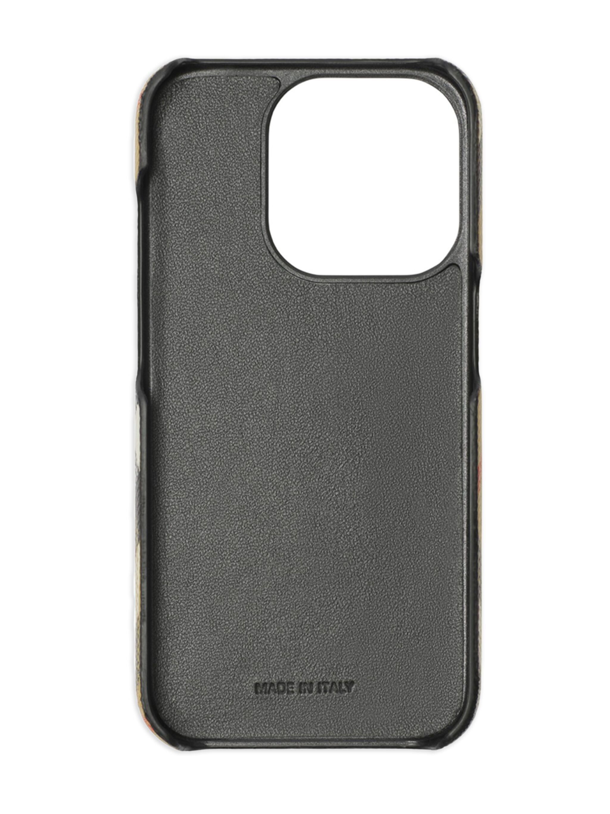 【BURBERRY】 iPhone15proケース バーバリー iPhone15/15pro/15promaxケース ブラック 芸能人愛用