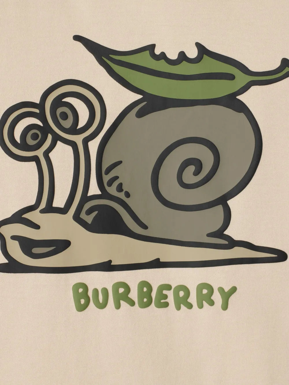 Cotton t-shirt with snail