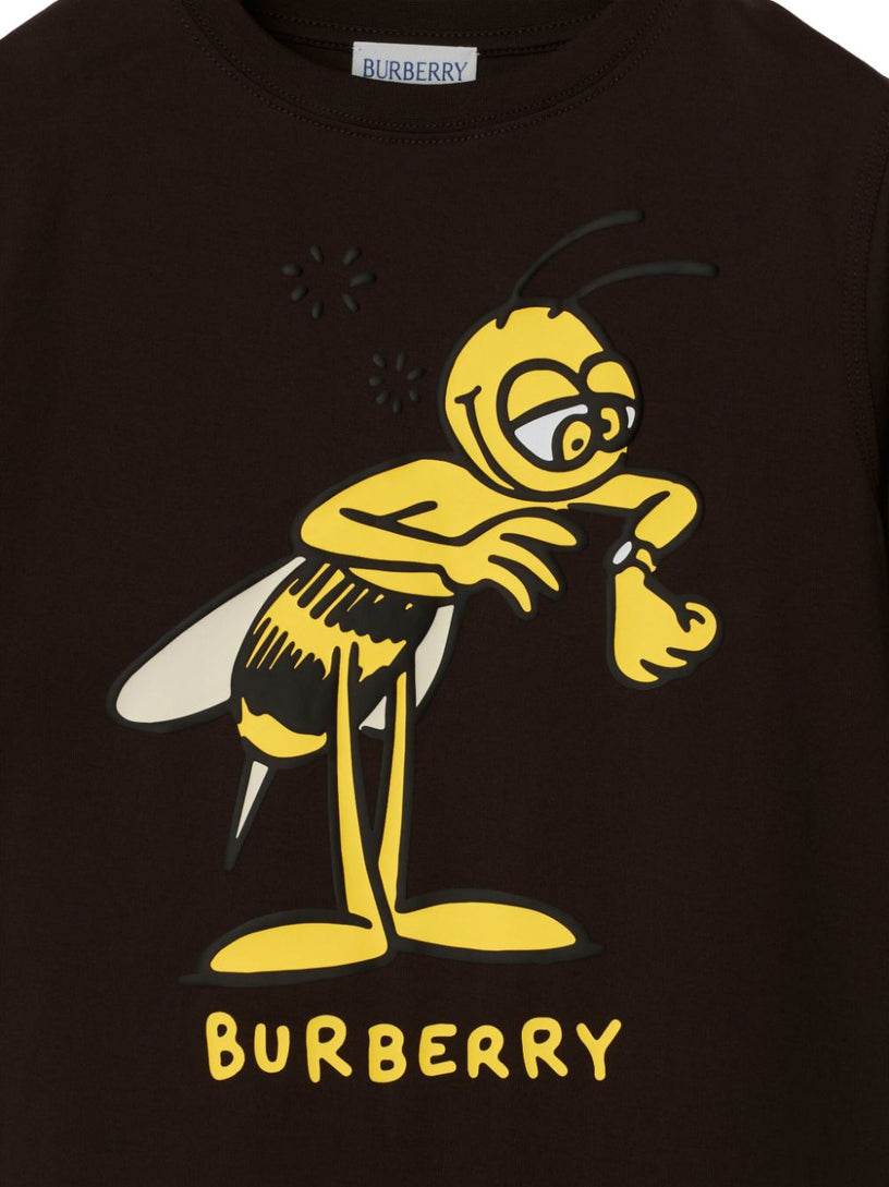 Cotton T-shirt with bee