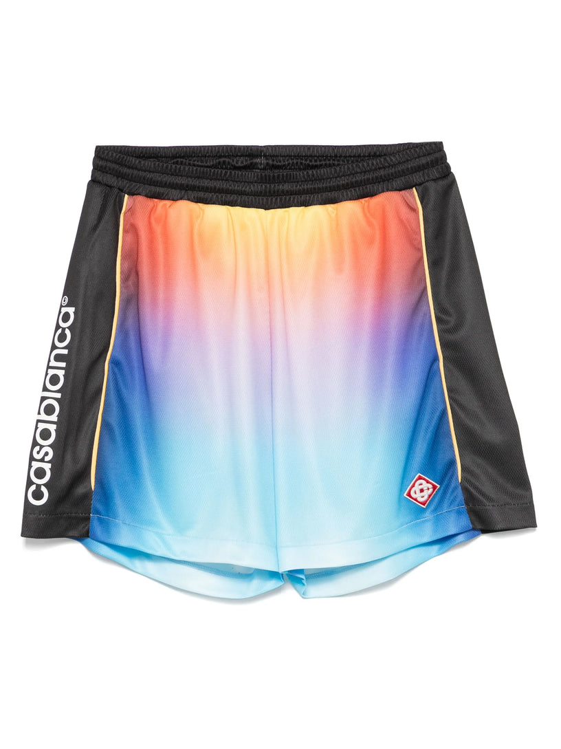 Gradient Football Shorts