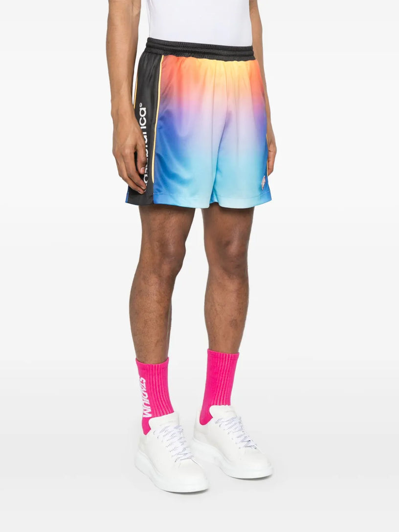 Gradient Football Shorts