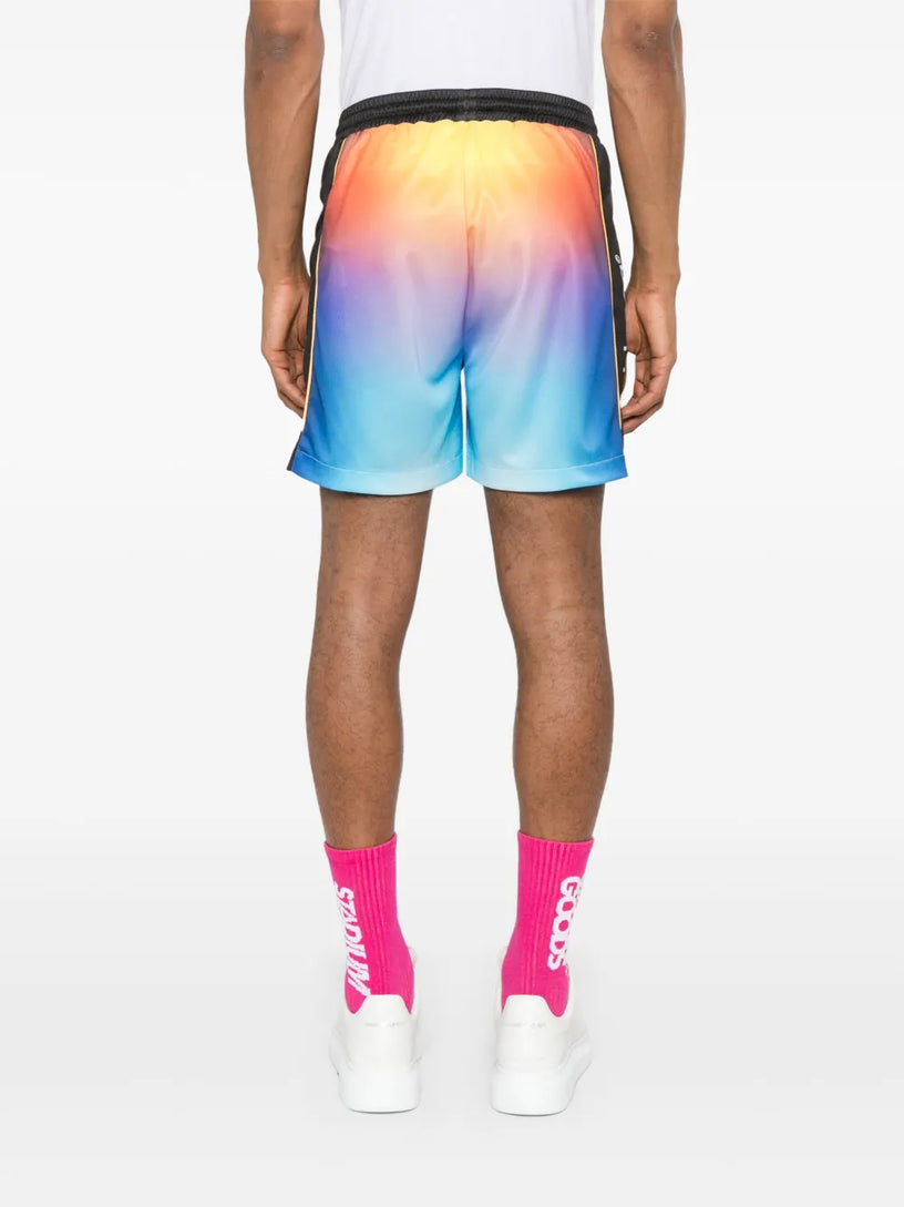Gradient Football Shorts