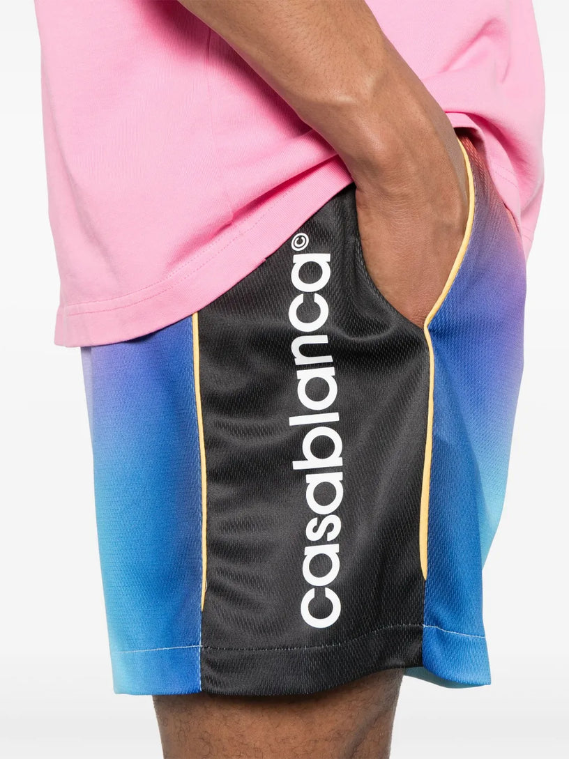 Gradient Football Shorts