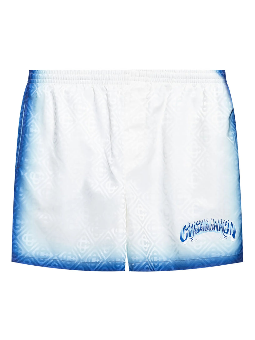 Monogram jacquard swim shorts