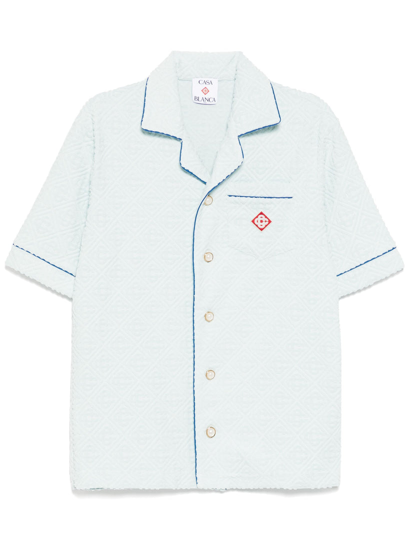 Towelling Monogram Shirt