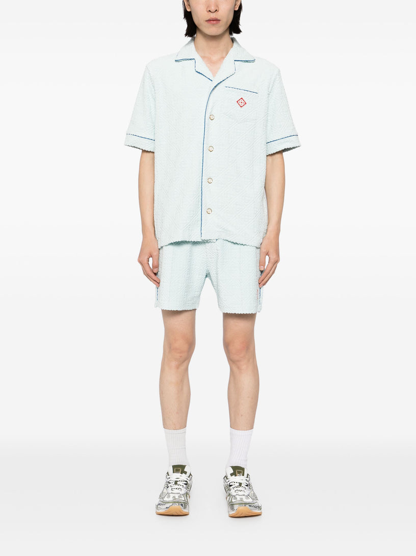 Towelling Monogram Shirt